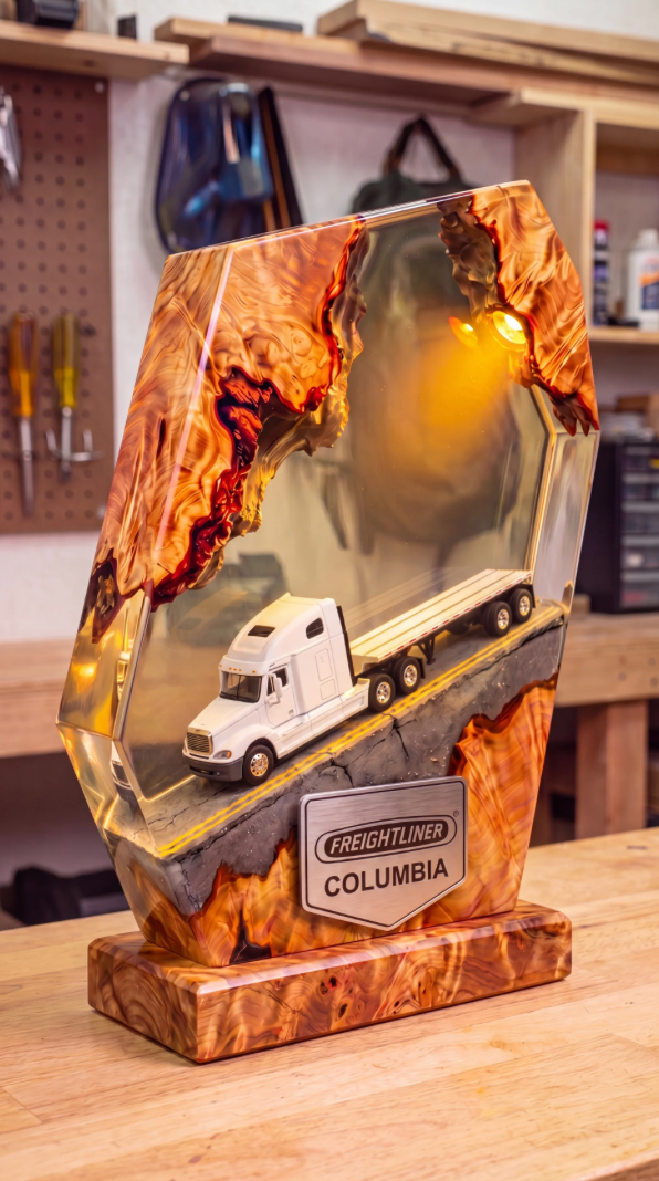 FreightLiner Truck Resin Lamps (PRE-ORDER)