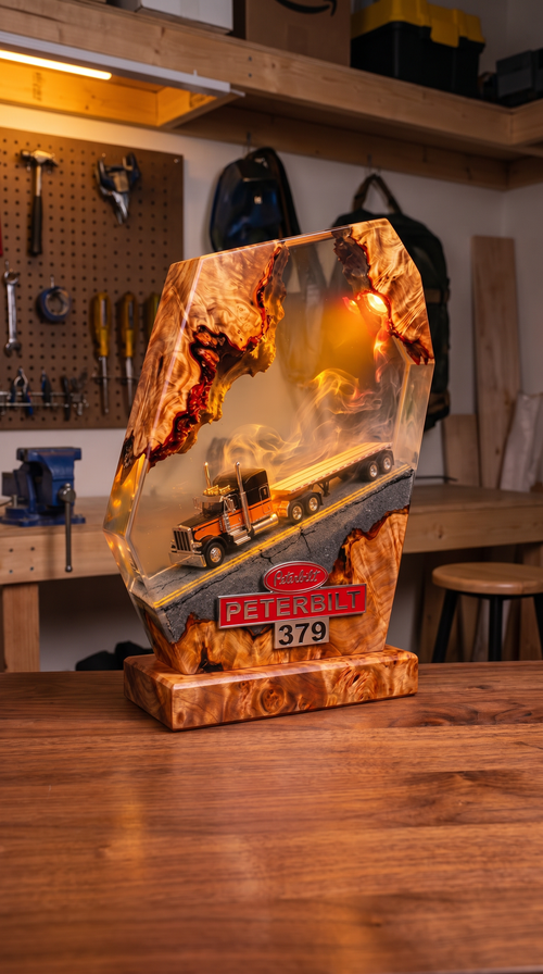 PeterBilt Truck Resin Lamps (PRE-ORDER)